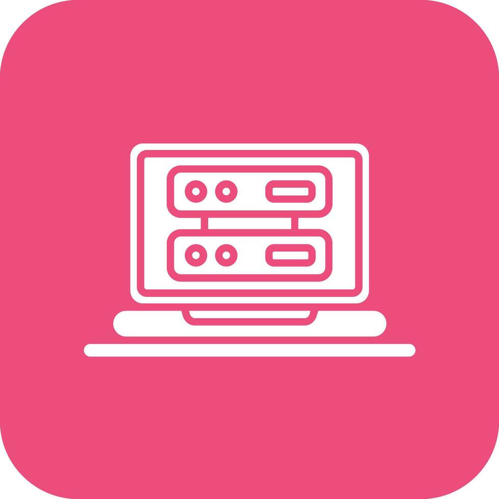 Shared Web Hosting Vector Icon