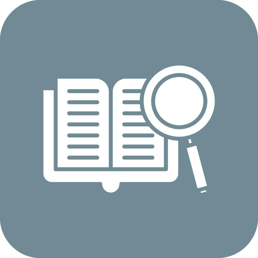 Search Of Knowledge Vector Icon