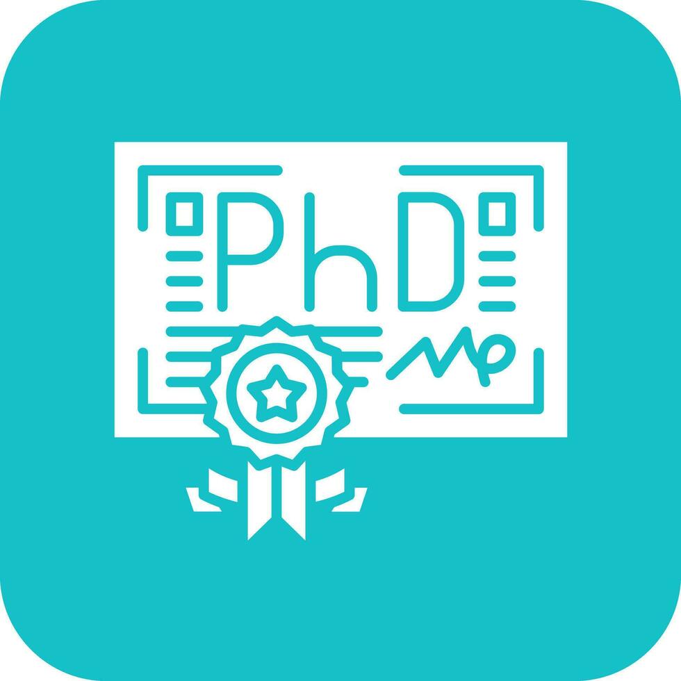 Phd Vector Icon