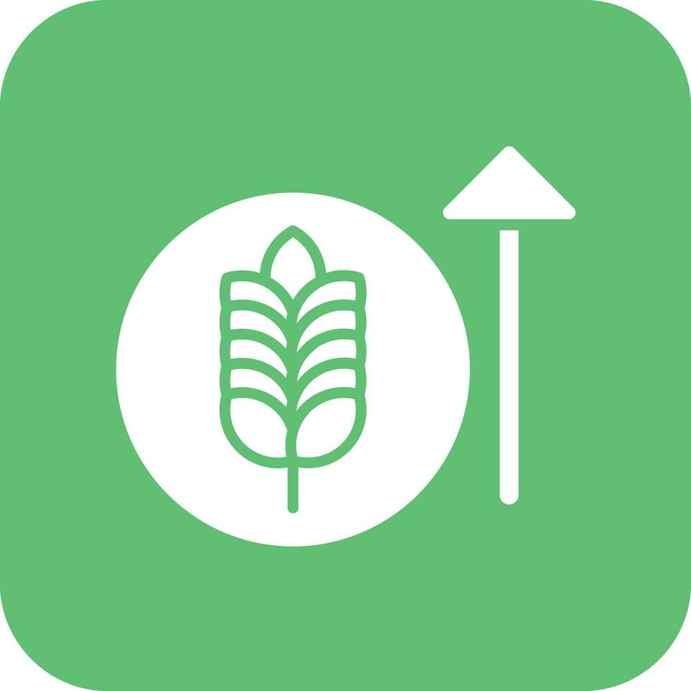 High Fiber Food Vector Icon