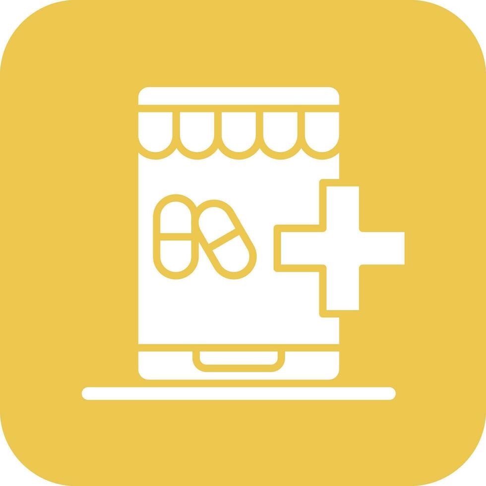 Healthcare Ecommerce Vector Icon