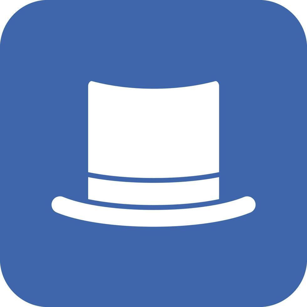 Top Hat Vector Icon