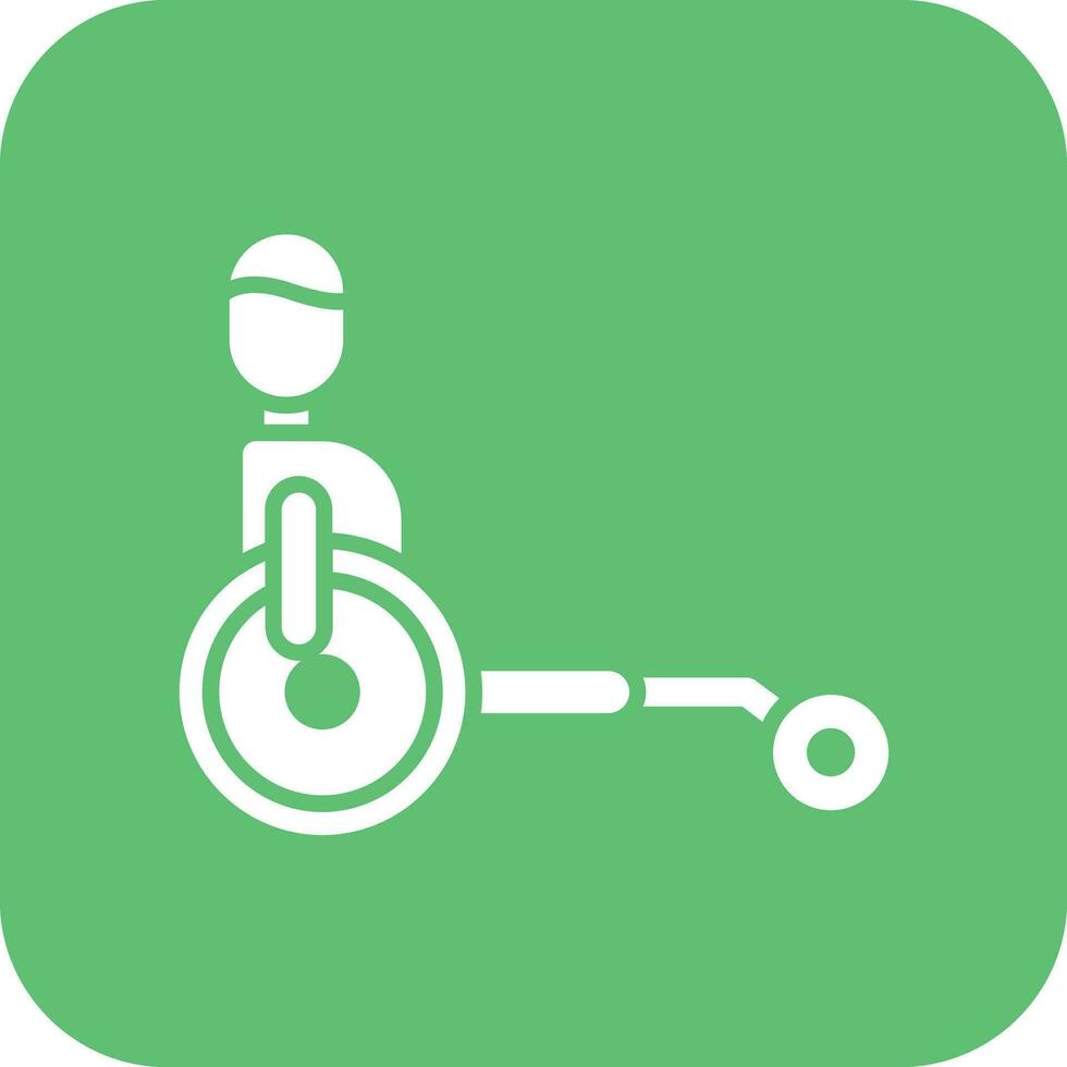 Disabled Athletes Vector Icon