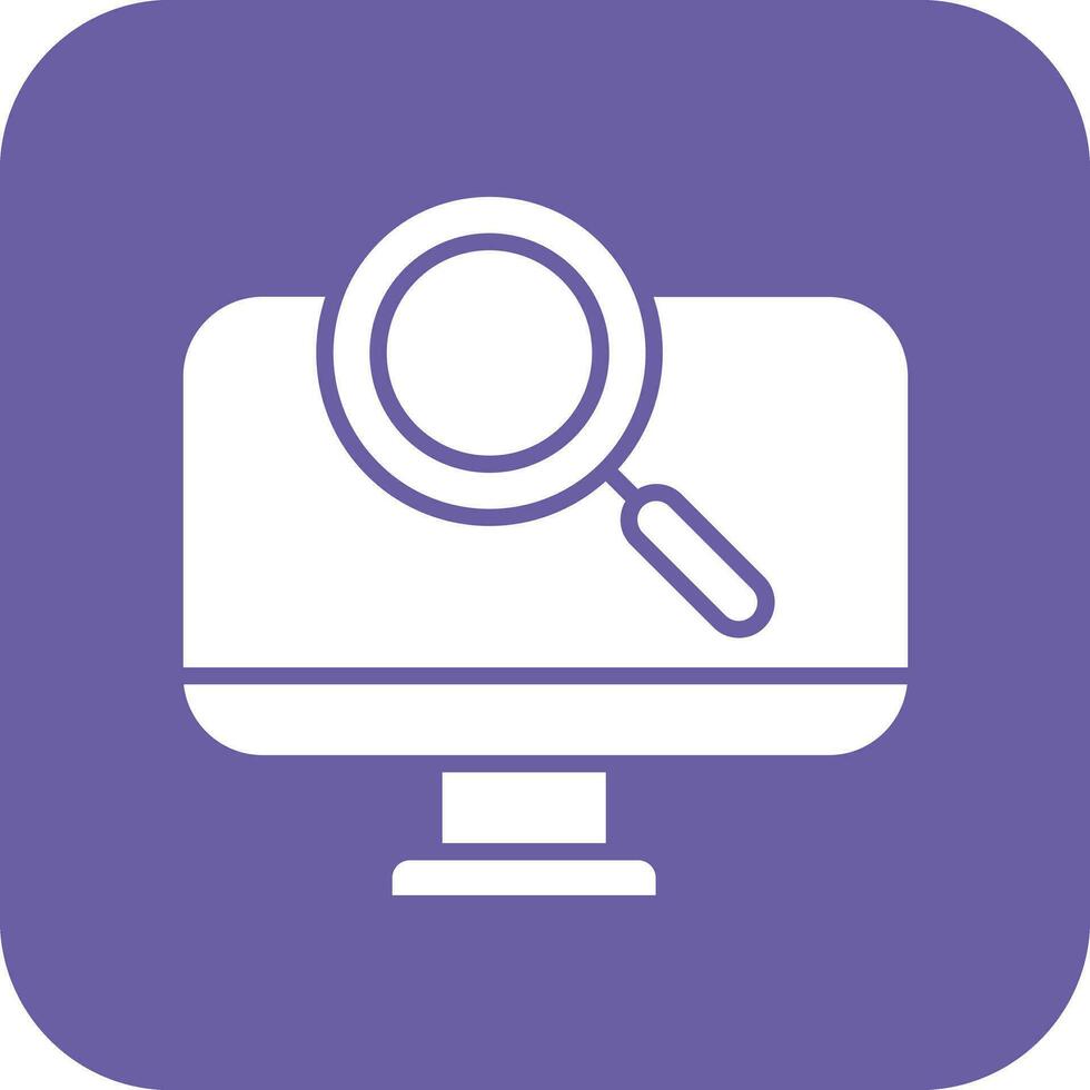 Screen Magnification Vector Icon