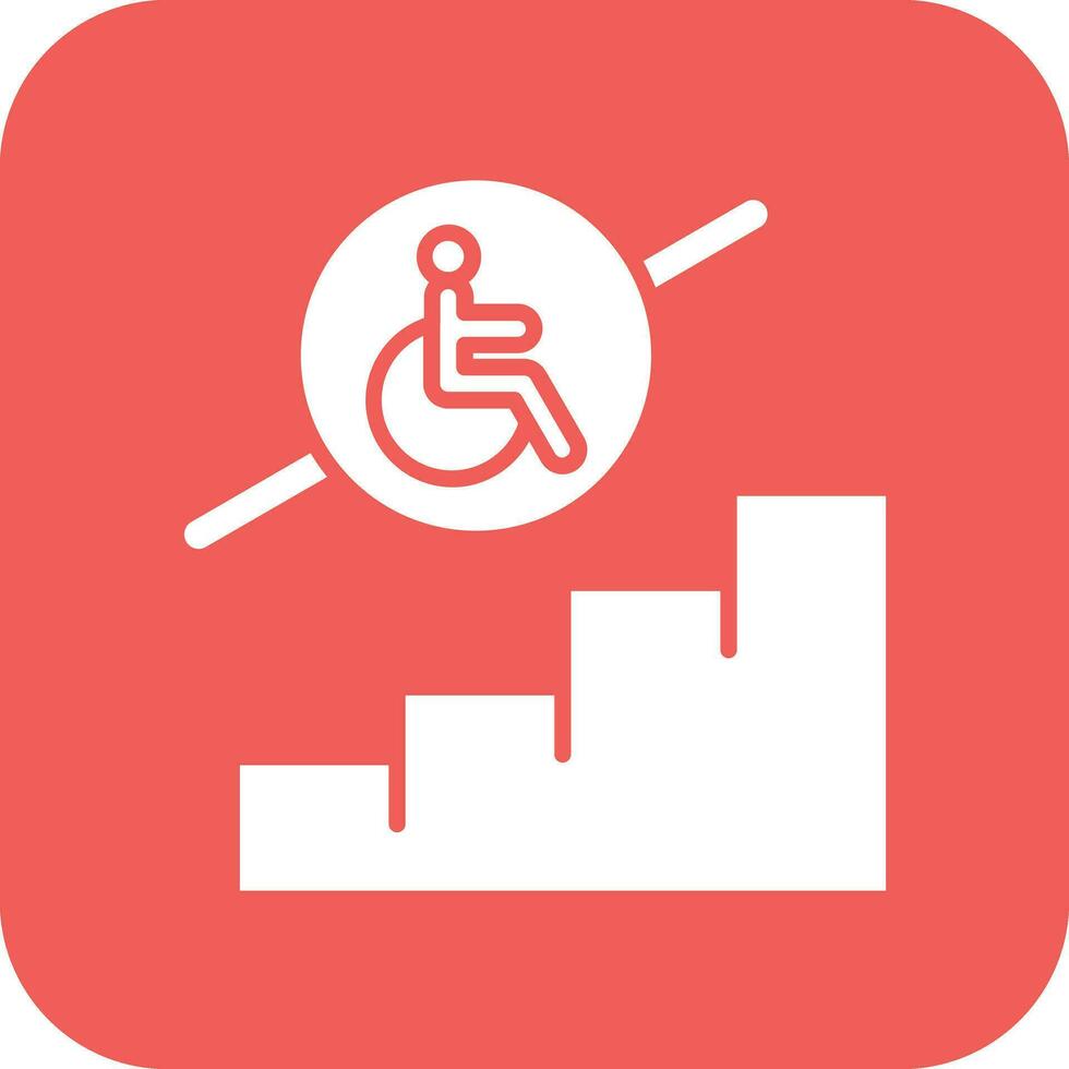 Wheelchair Accessible Bus Vector Icon