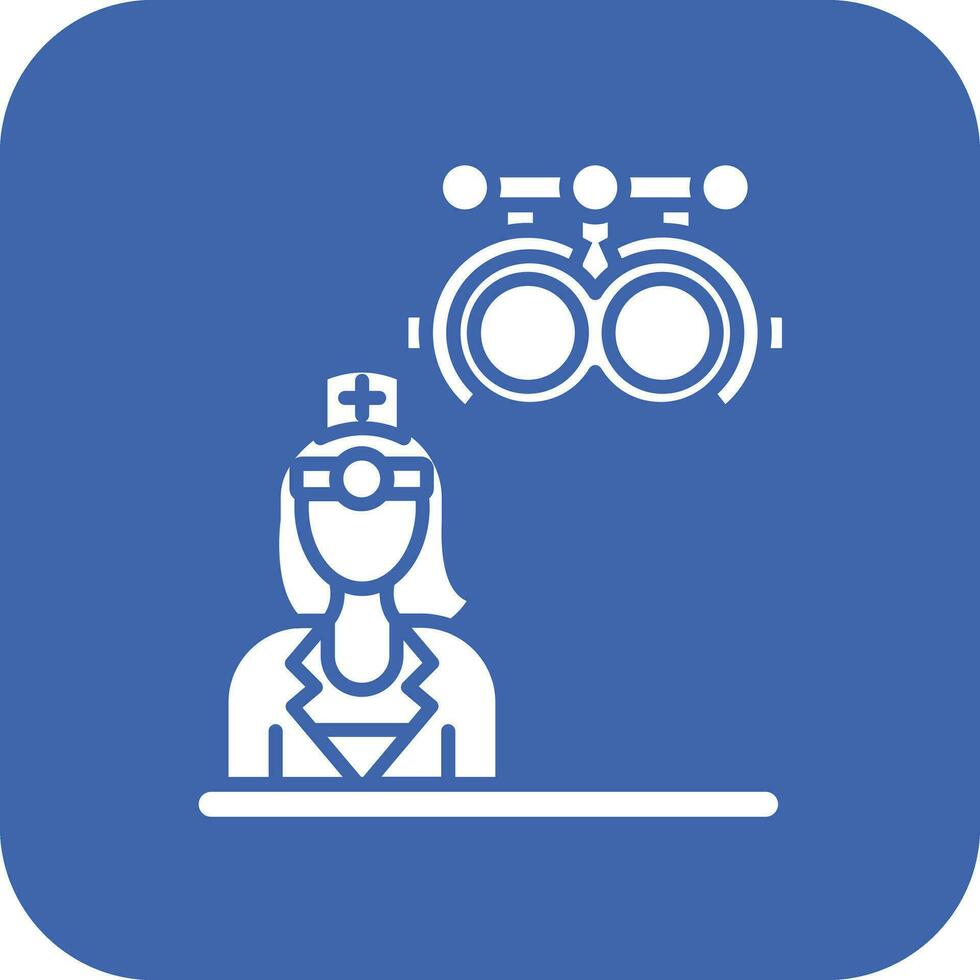 Children Eye Specialist Vector Icon