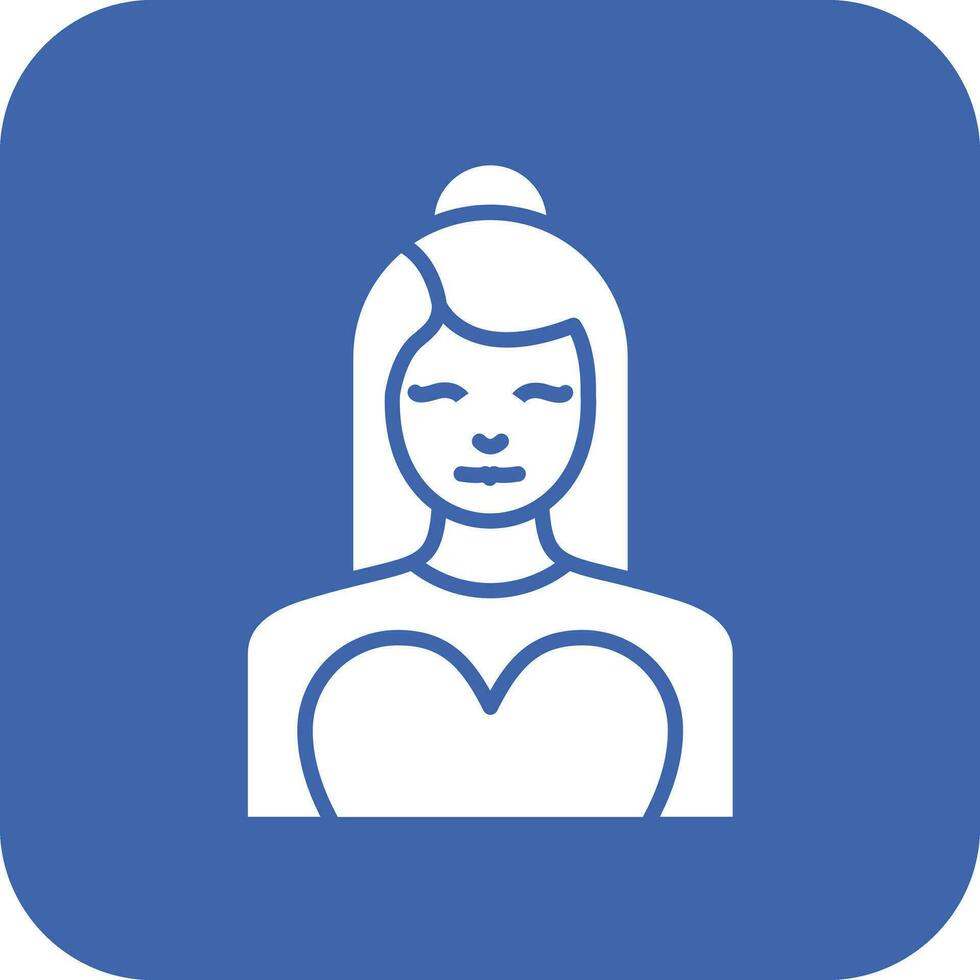 Female Model Vector Icon