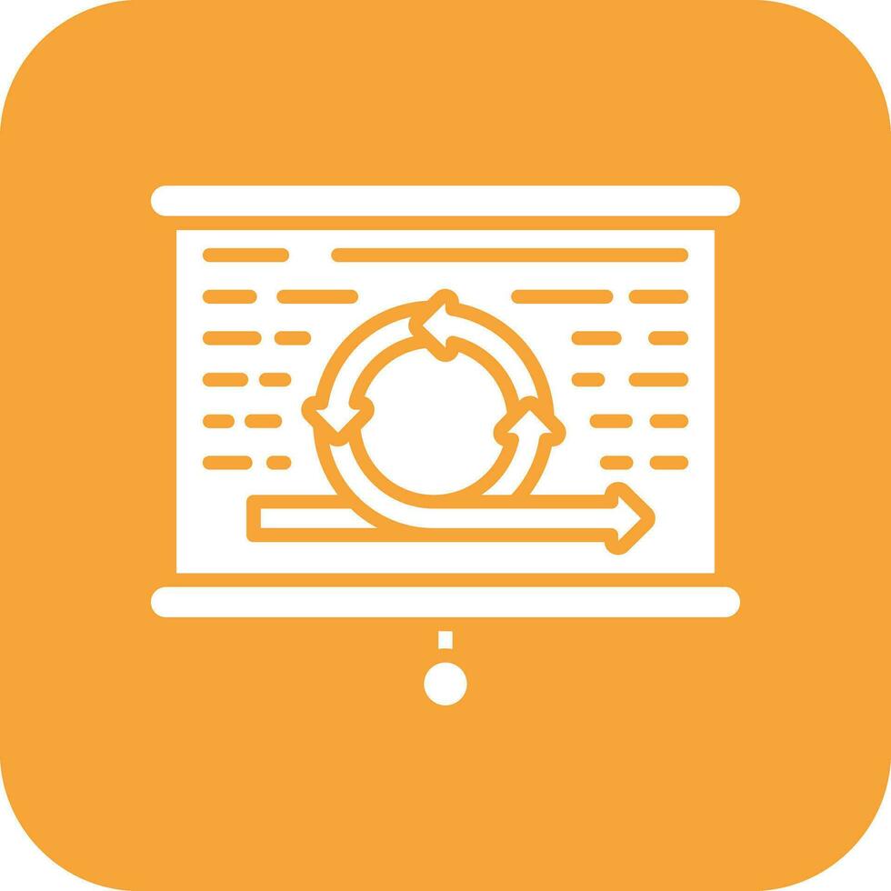 Scrum Task Board Vector Icon