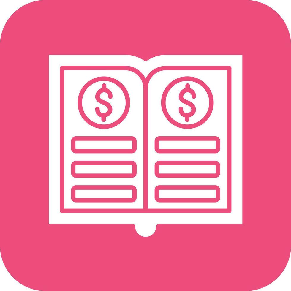 General Ledger Vector Icon