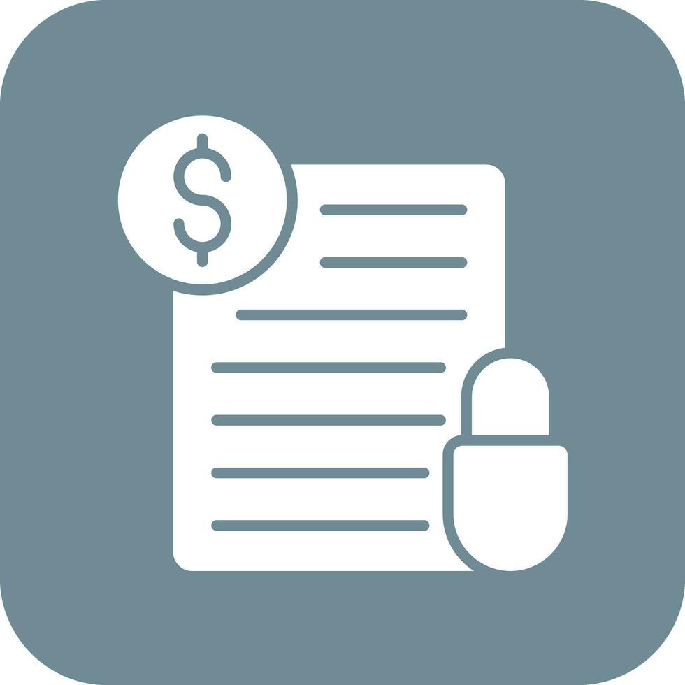 Unsecured Loan Vector Icon