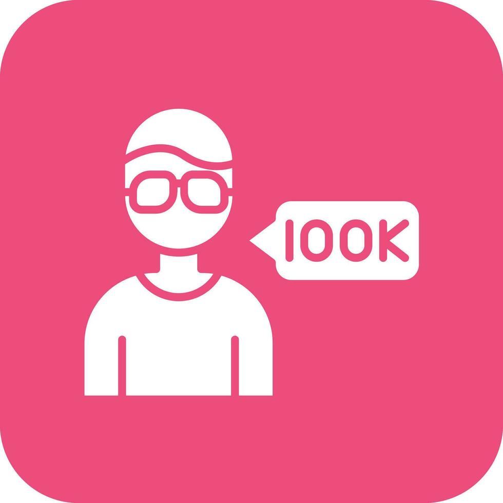 Micro Influencer Vector Icon