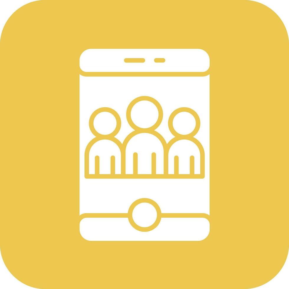Online Community Vector Icon
