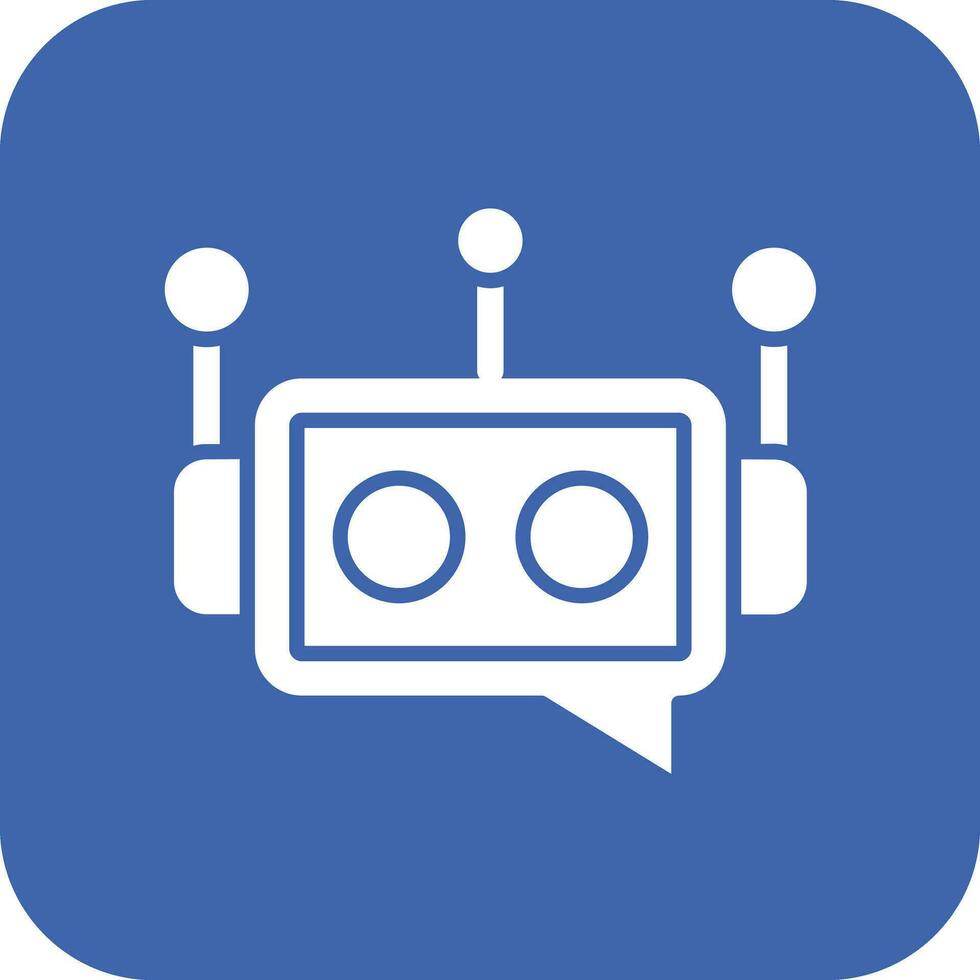 Virtual Assistant Vector Icon