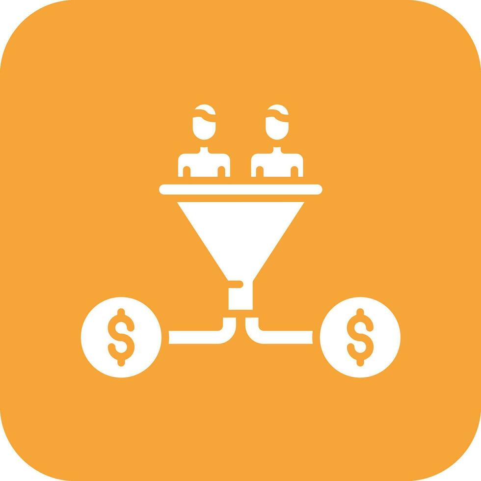 Conversion Rate Vector Icon