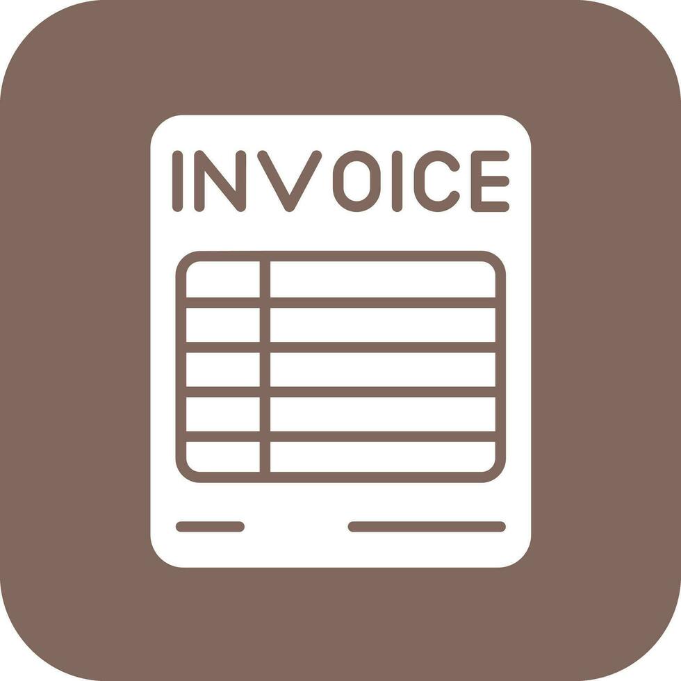 Invoice Vector Icon