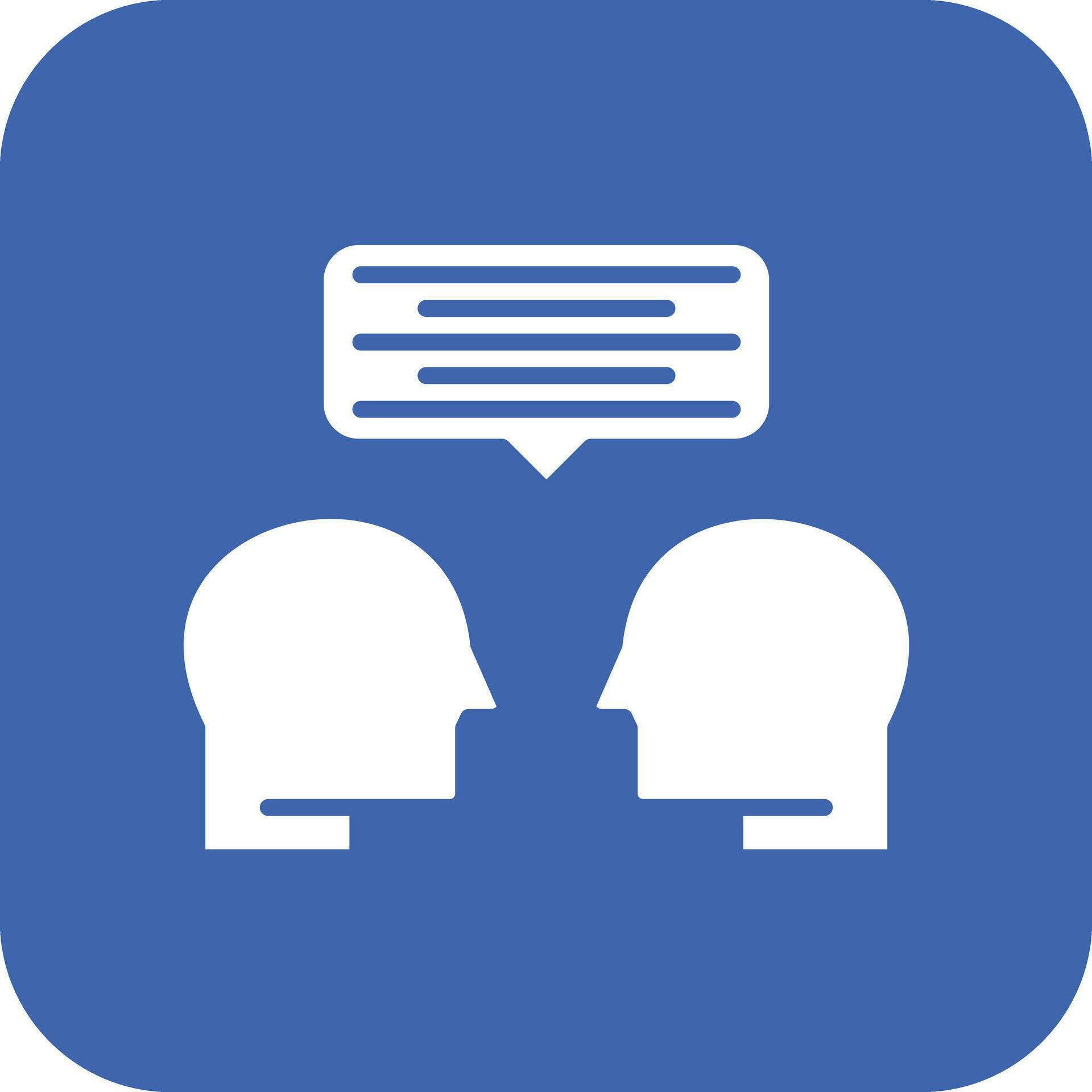 Face To Face Vector Icon 32778727 Vector Art at Vecteezy