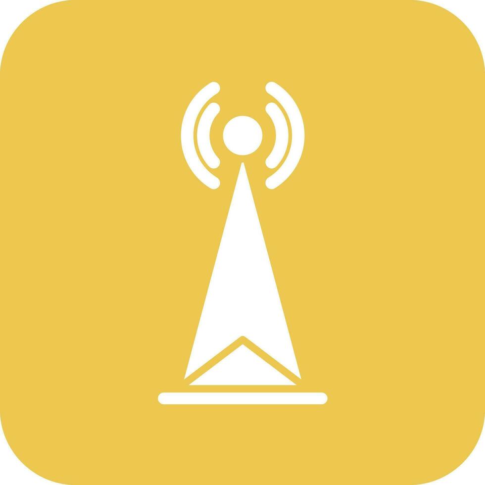 Radio Broadcast Vector Icon