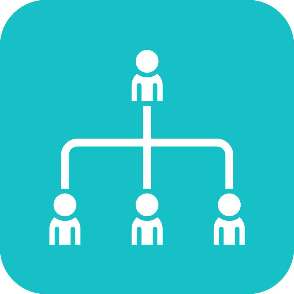 Company Structure Vector Icon