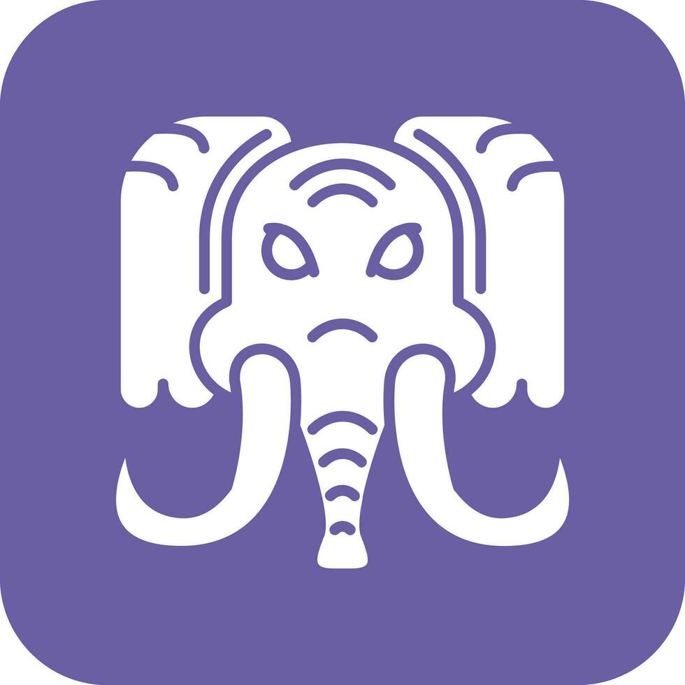 Mammoth Vector Icon