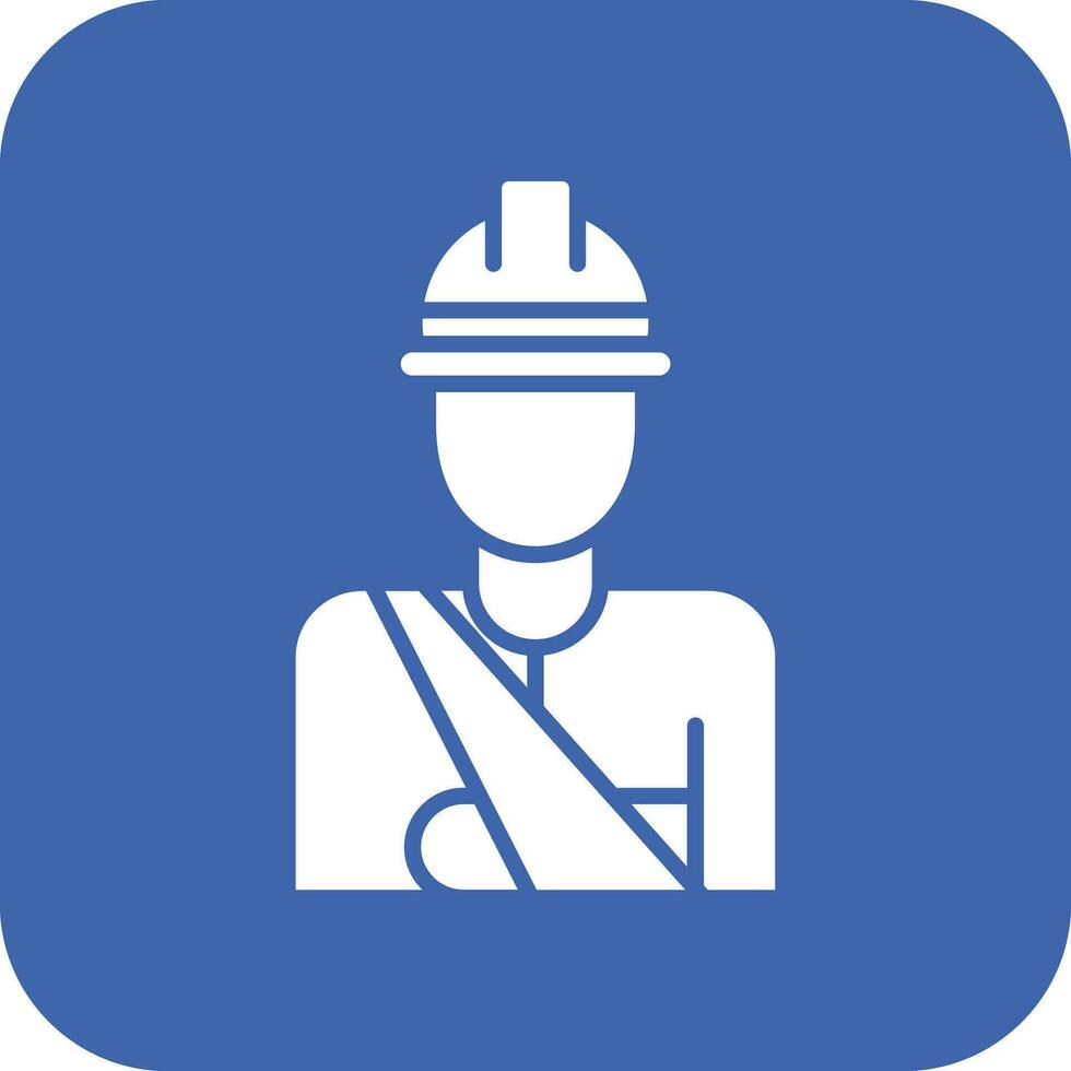 Work Injury Vector Icon