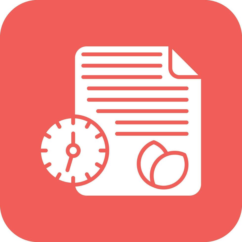 Real Time Analysis Vector Icon