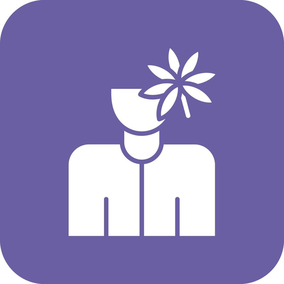 Drug Addiction Vector Icon