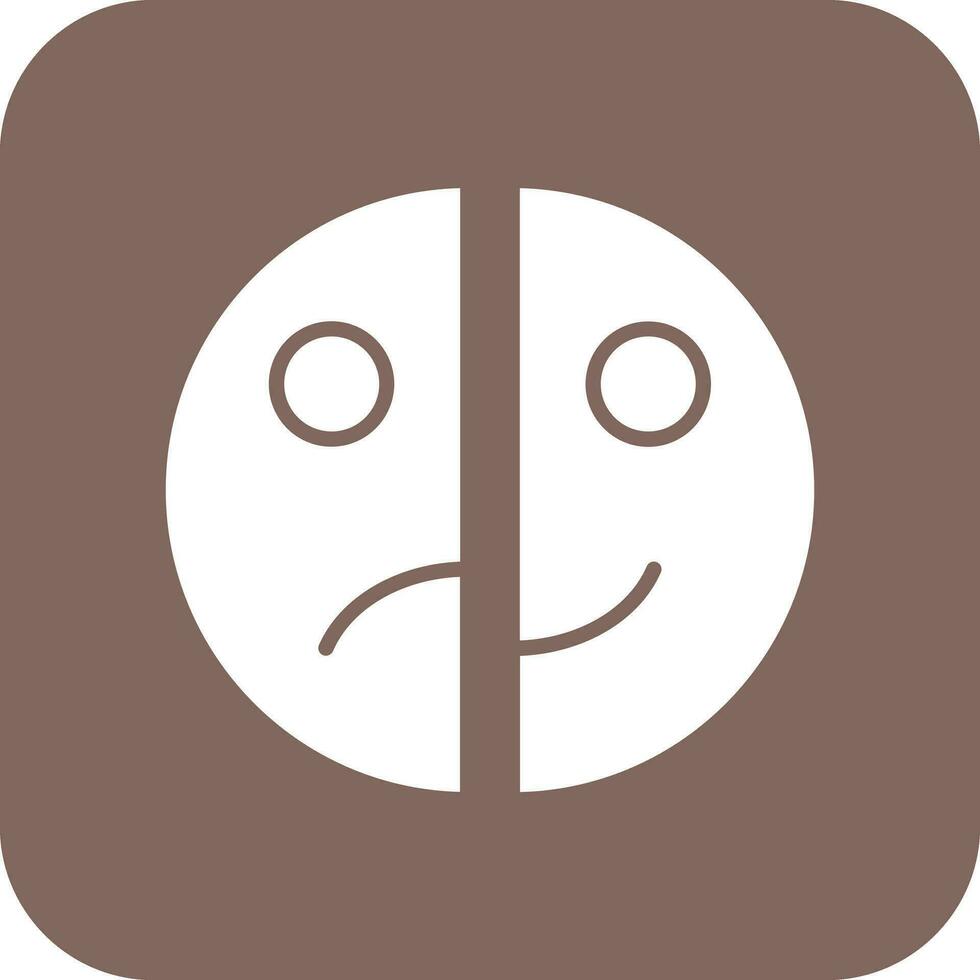 bipolar trastorno vector icono