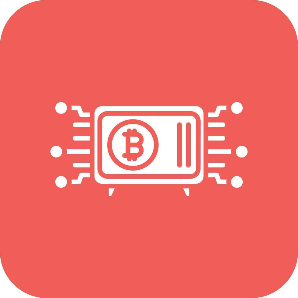 Crypto Vault Vector Icon