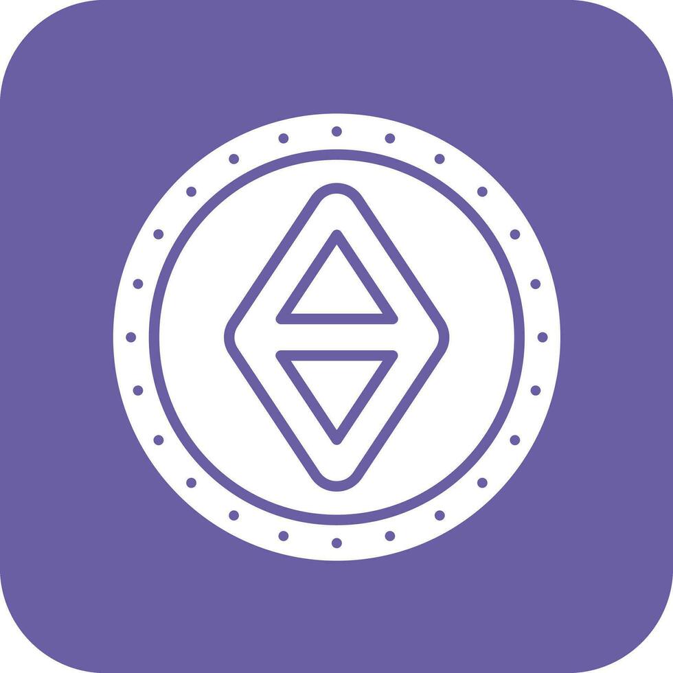 ethereum vector icono