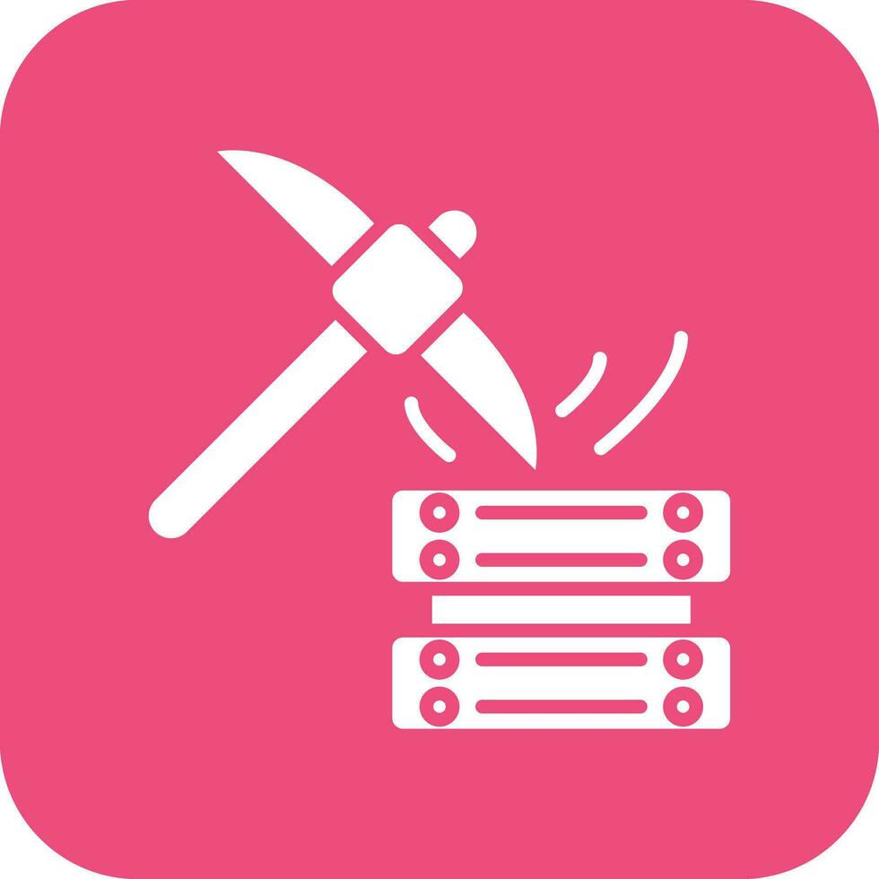 Data Mining Vector Icon