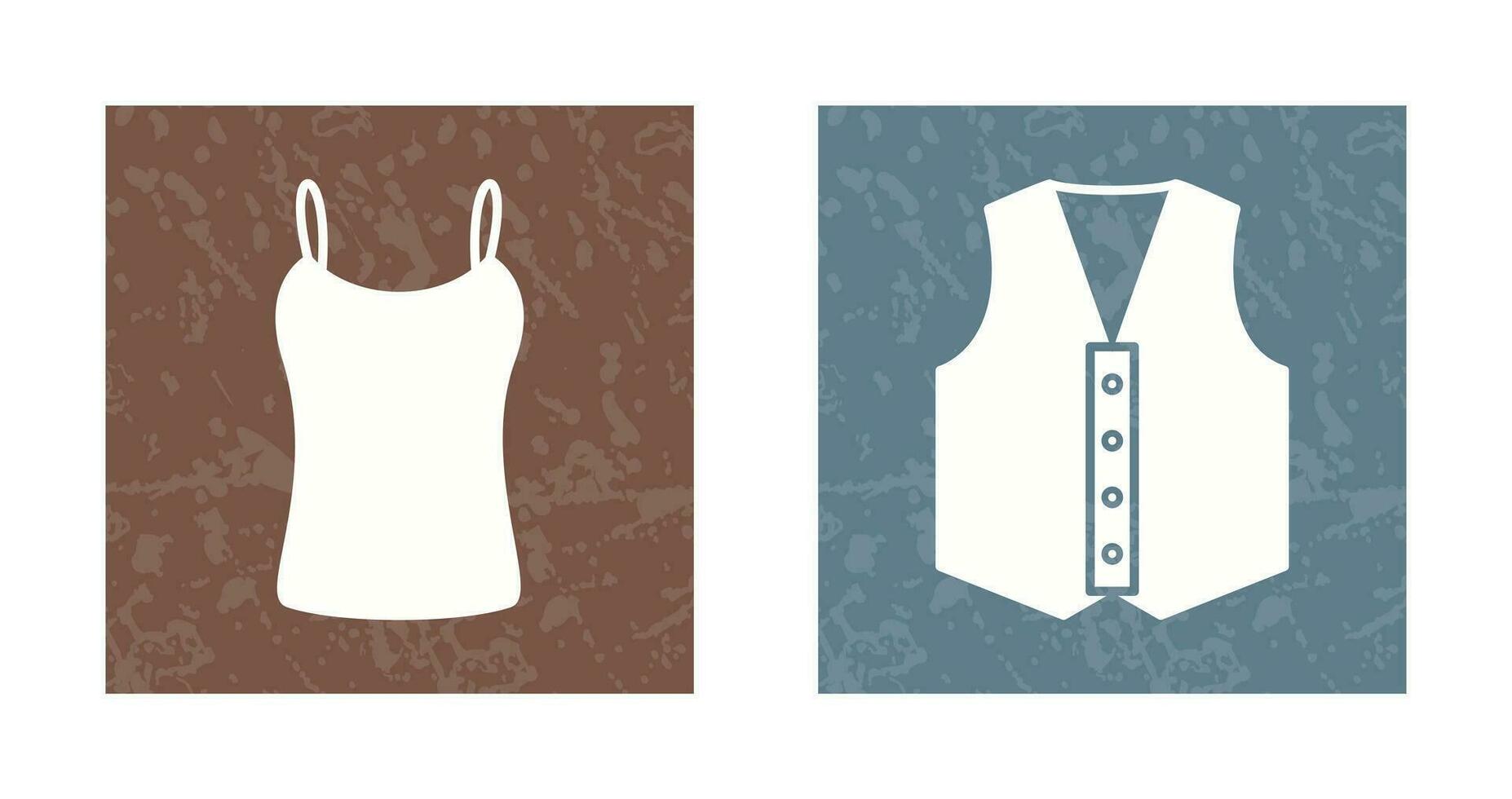 Ladies Vest and safety Icon vector