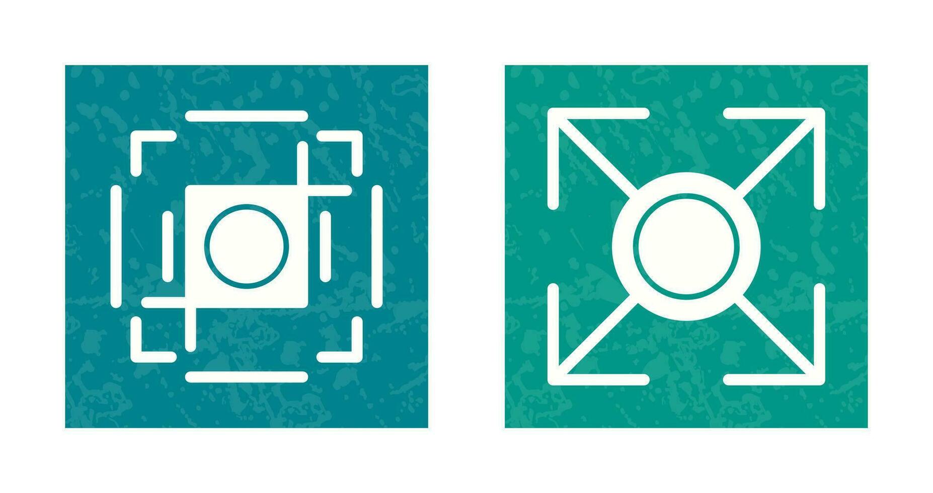 crop and expand Icon vector