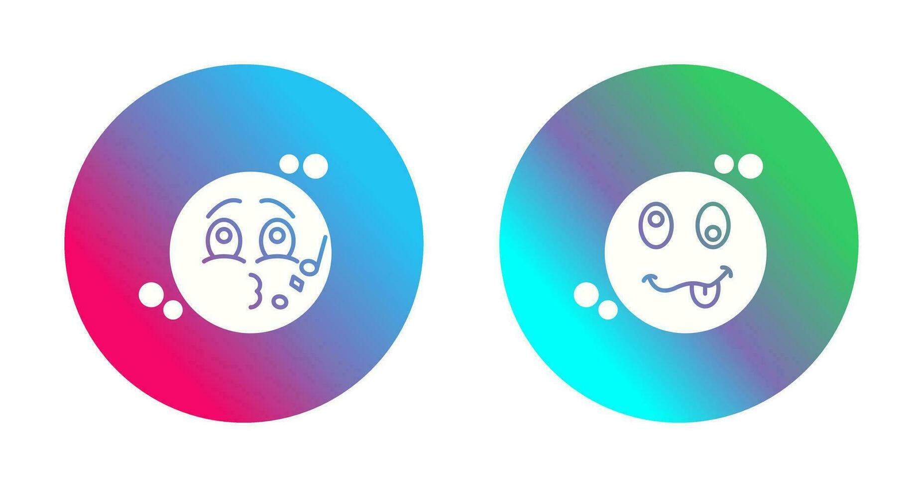 Music and Silly Icon vector