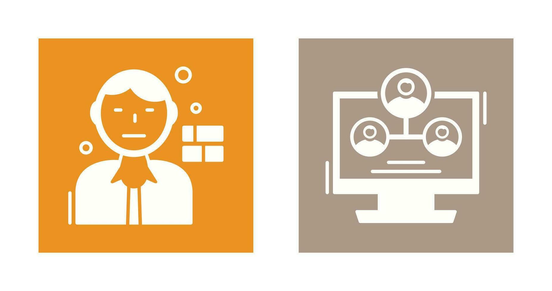 Skills and Hierarchy Structure Icon vector