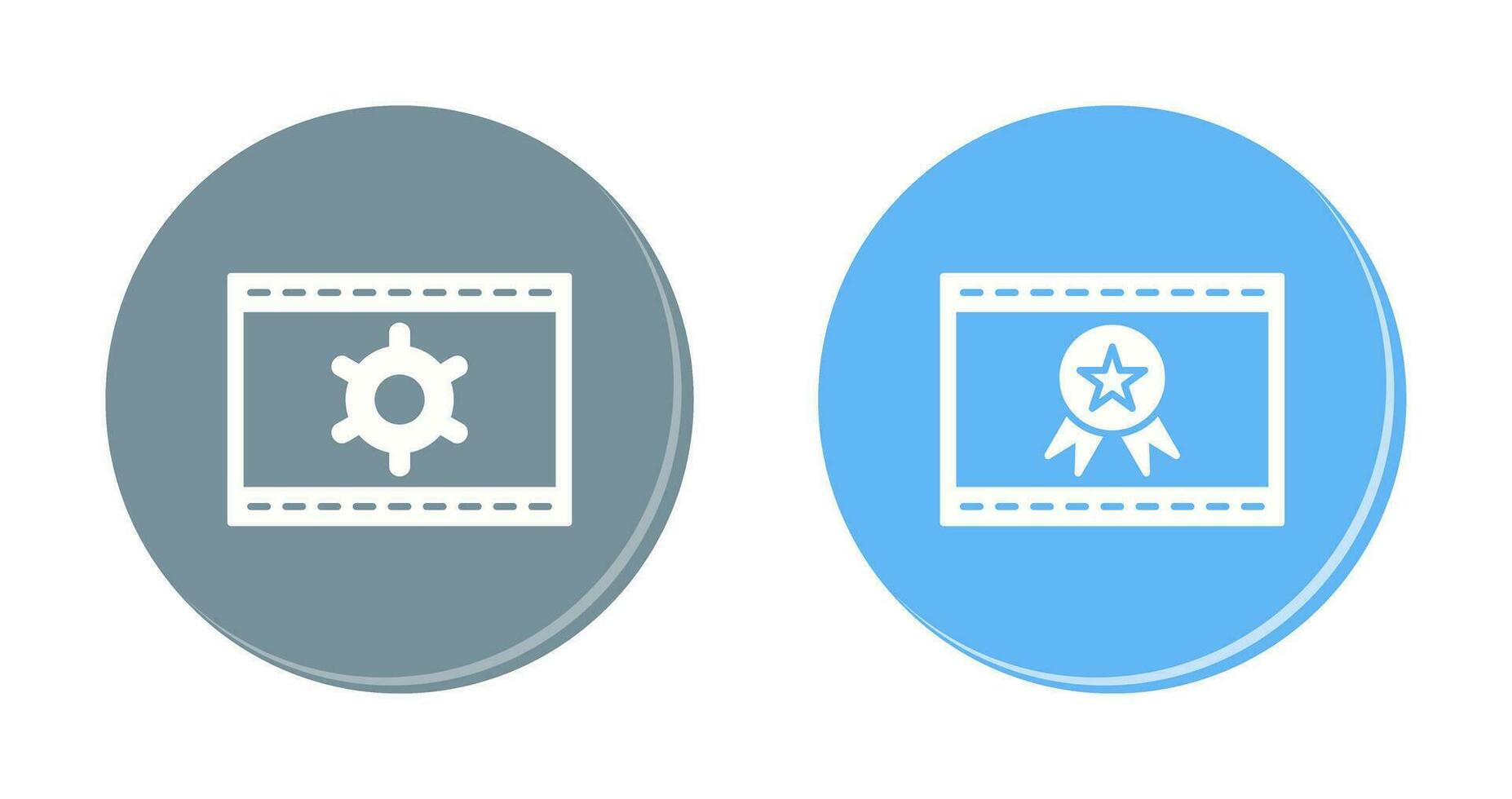Web Optimization and Web Award Icon vector