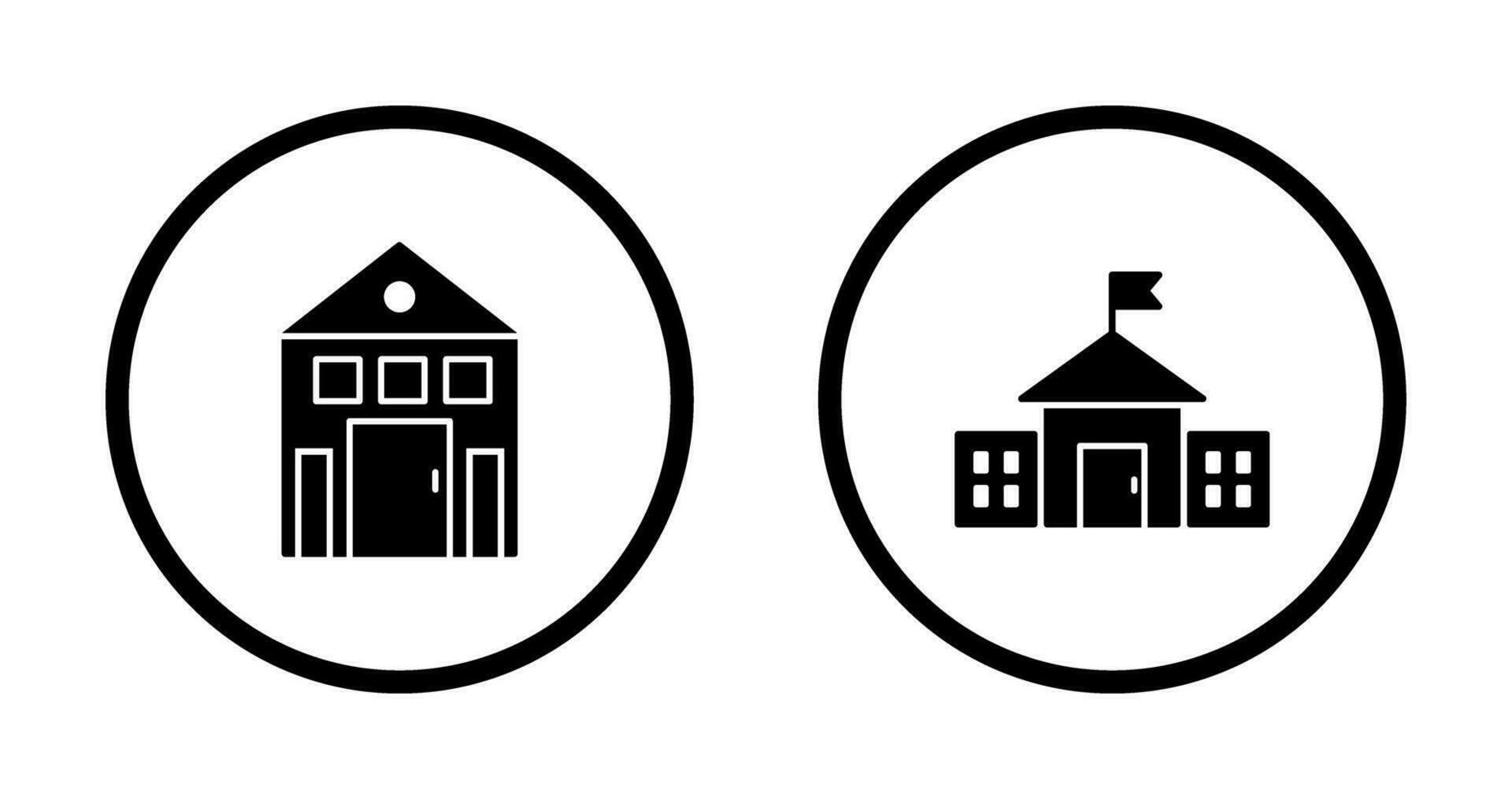 Building and Presidentitial Icon vector