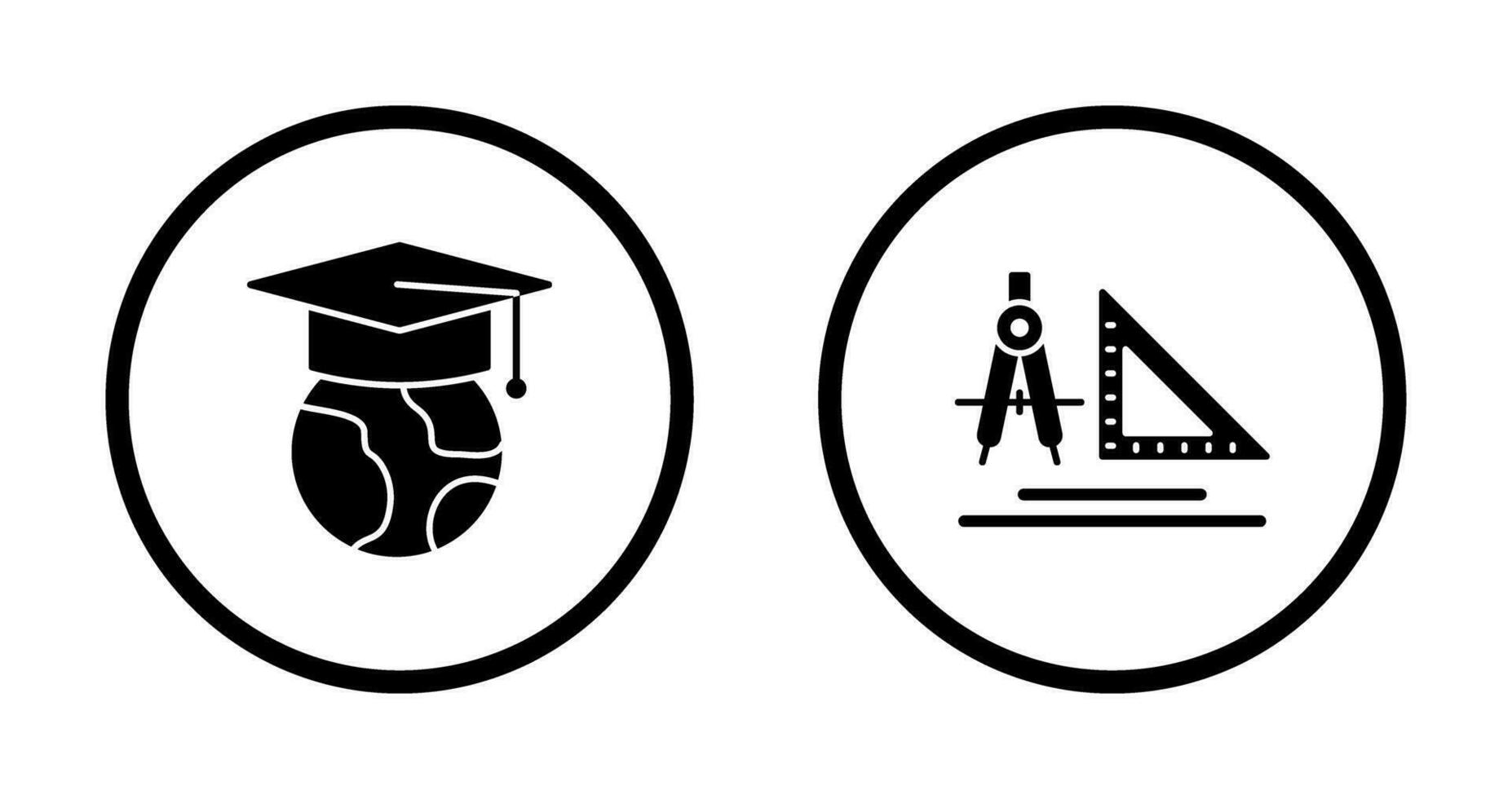 Earth and Compass Icon vector
