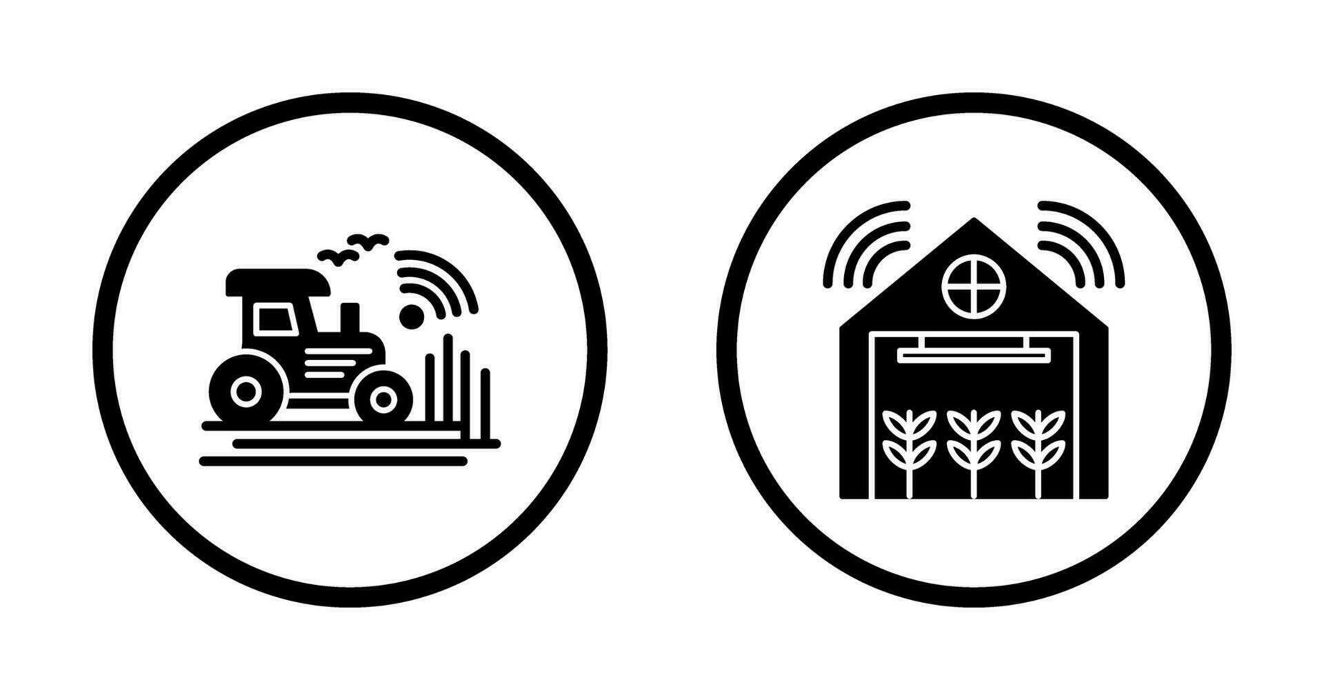 Cultivation and Warehouse Icon vector