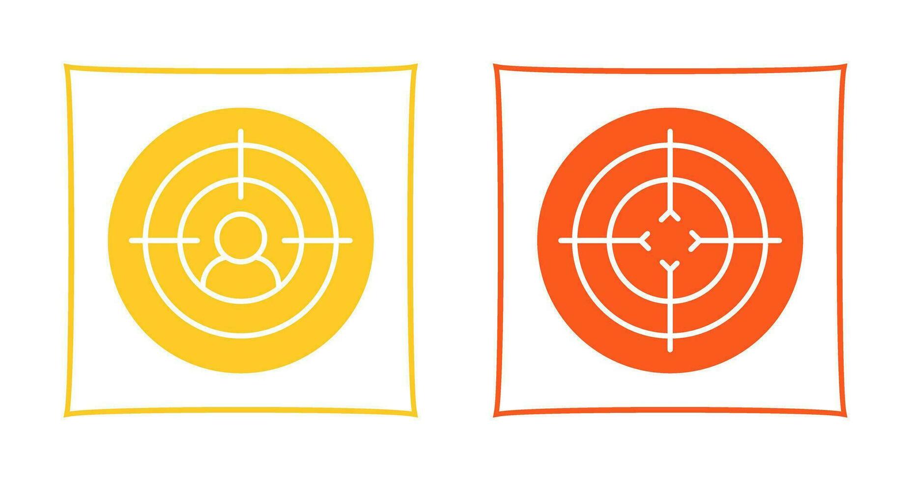 Goal and Target Icon vector
