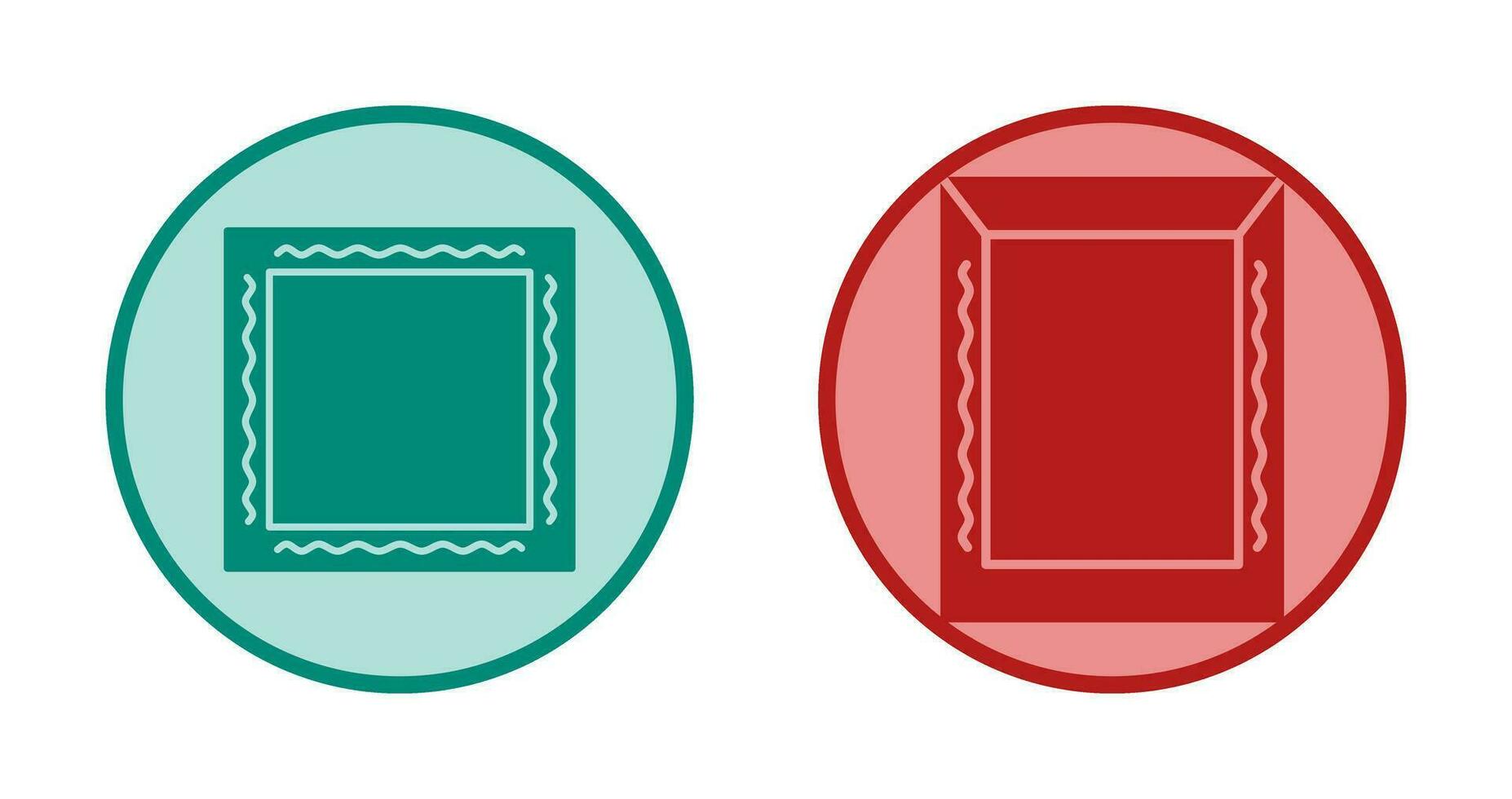 frame and hanging Icon vector