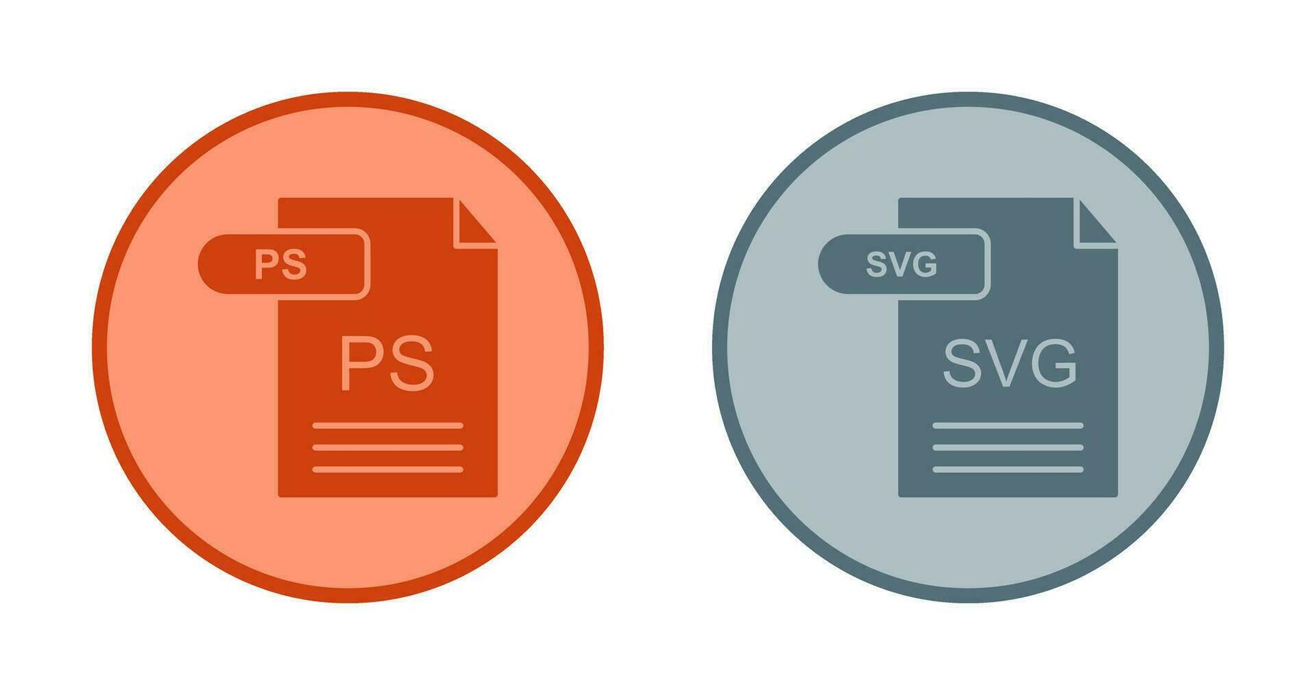 PS and SVG Icon vector