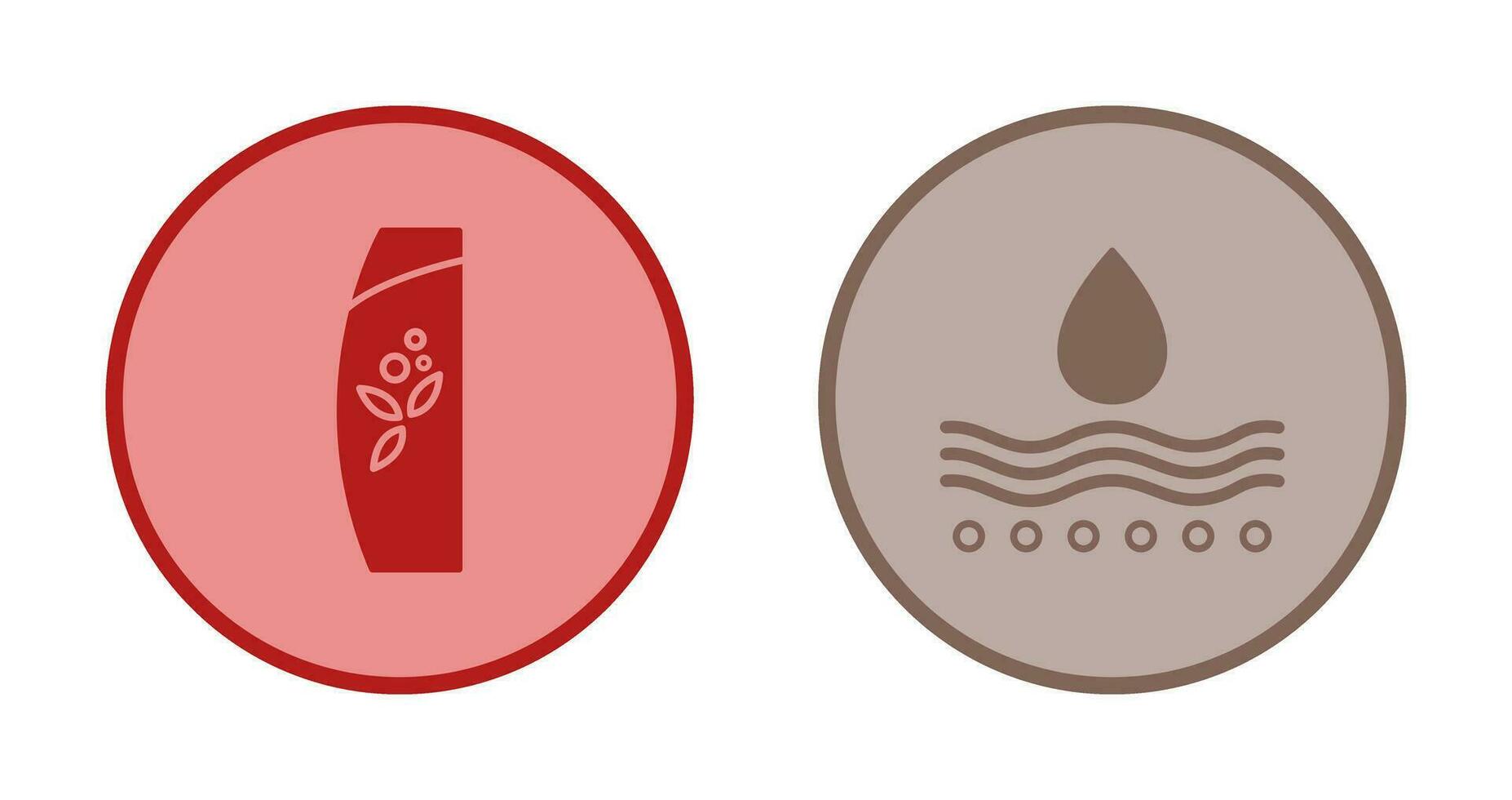 Natural and Moisture Icon vector