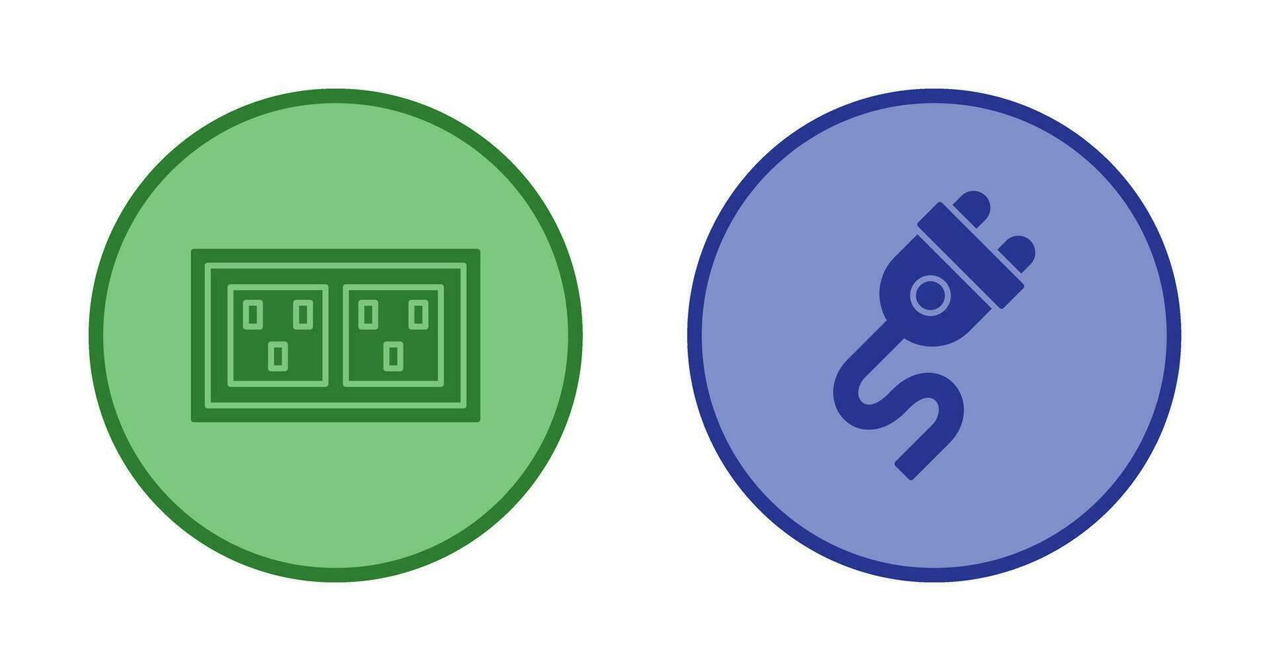 Socket and Plug Icon vector