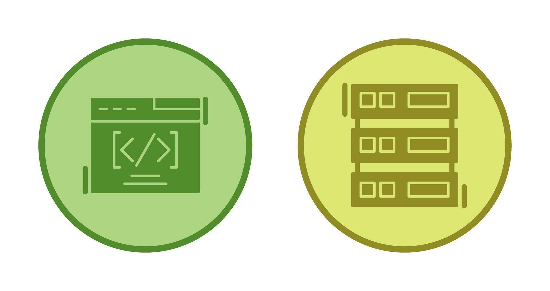 Web Coding ND Server Icon 32783347 Vector Art at Vecteezy