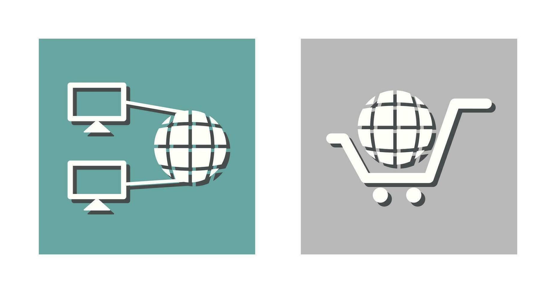 Internet Connectivity and Global Icon vector