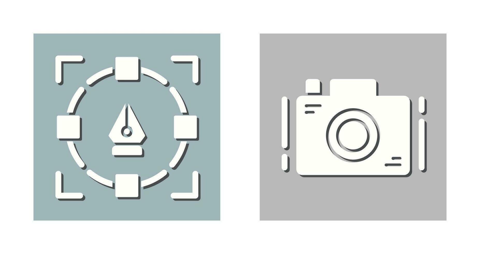 Camera and vector Icon