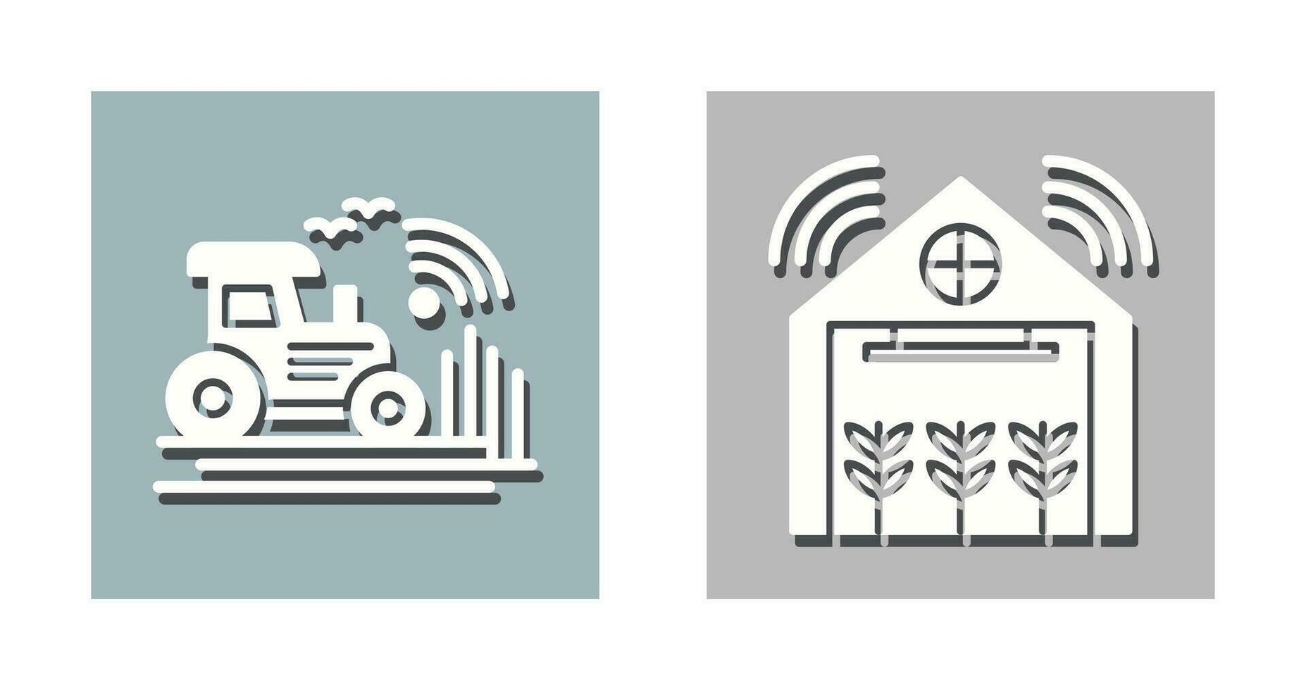 Cultivation and Warehouse Icon vector