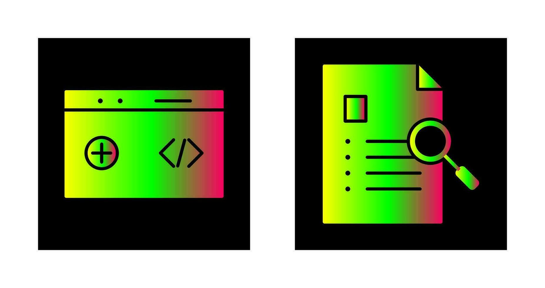 clean code and case study Icon vector