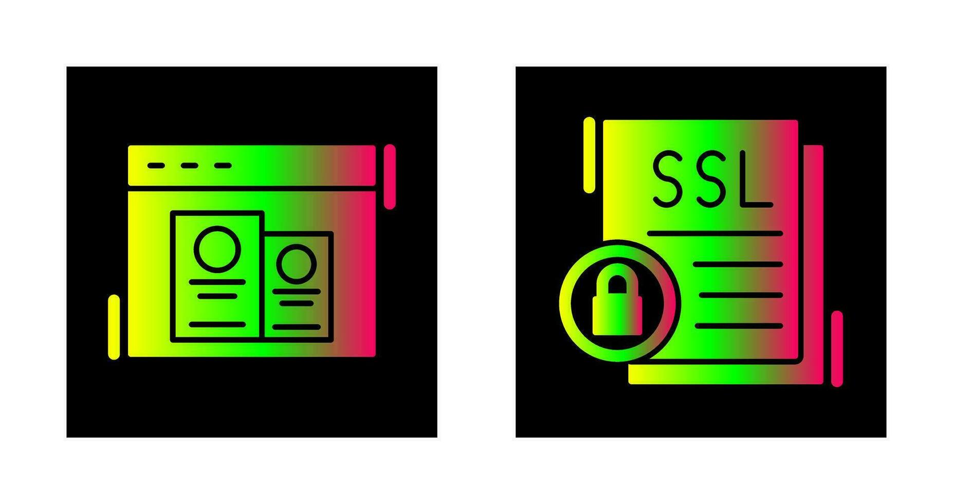 User and Protection Icon vector