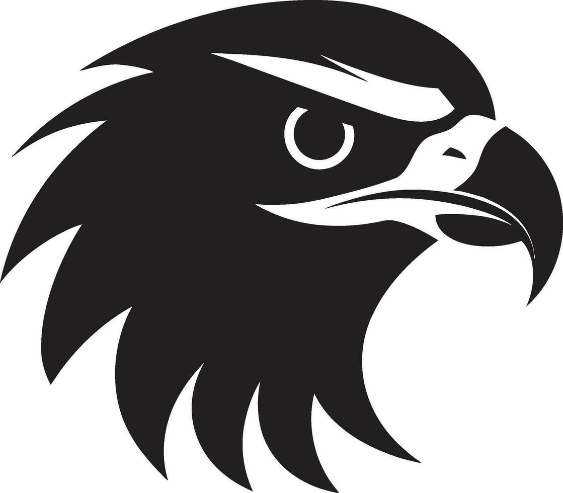 Black Falcon A Vector Logo Design for the Business Thats Always on the Hunt Black Falcon A Vector Logo Design for the Business Thats Ready to Make Its Mark